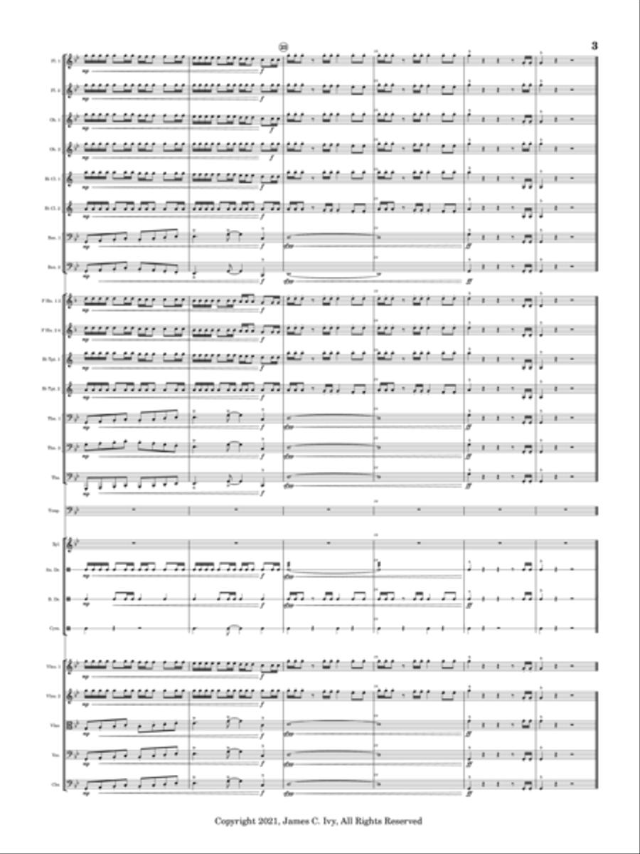 The Caliph - An Orchestral Suite Full Orchestra scores gallery preview page 4