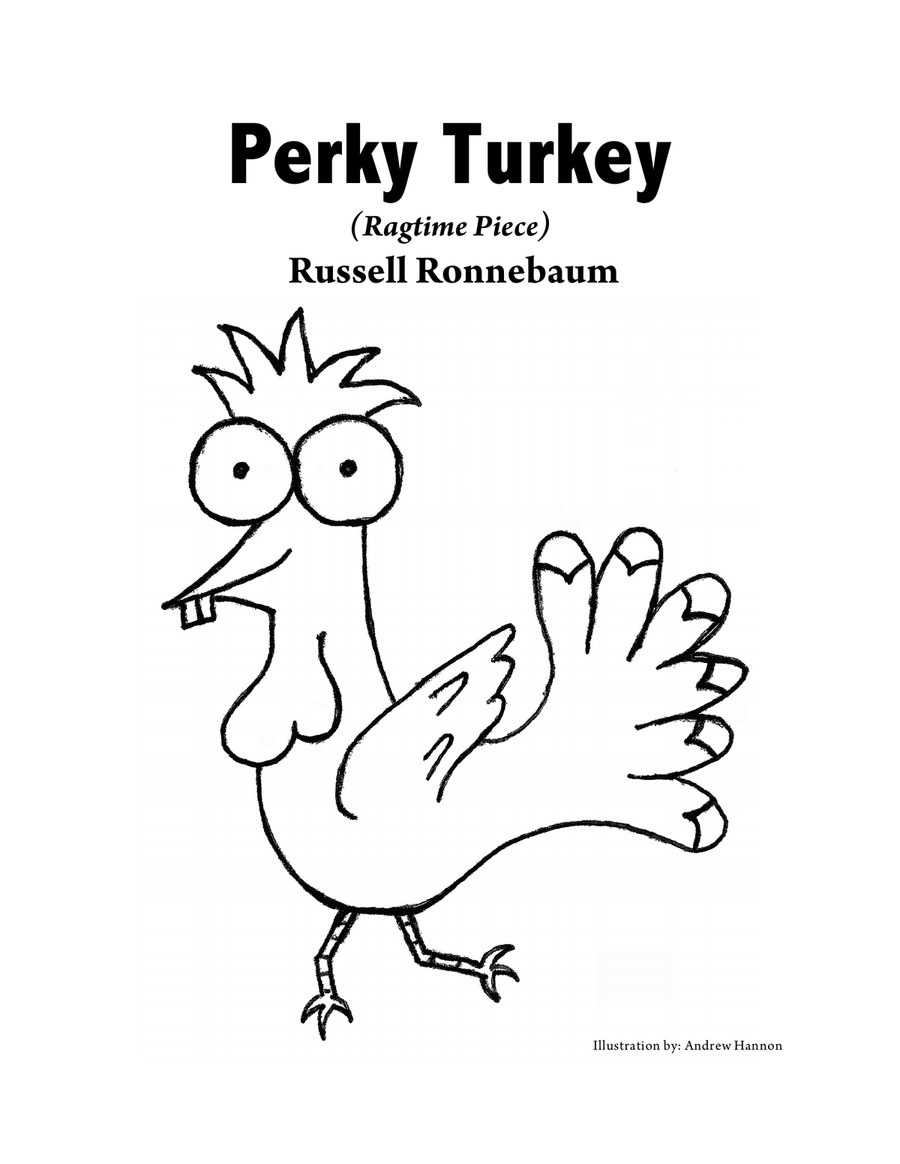 Perky Turkey (Ragtime Piece) Piano Solo scores gallery preview page 1