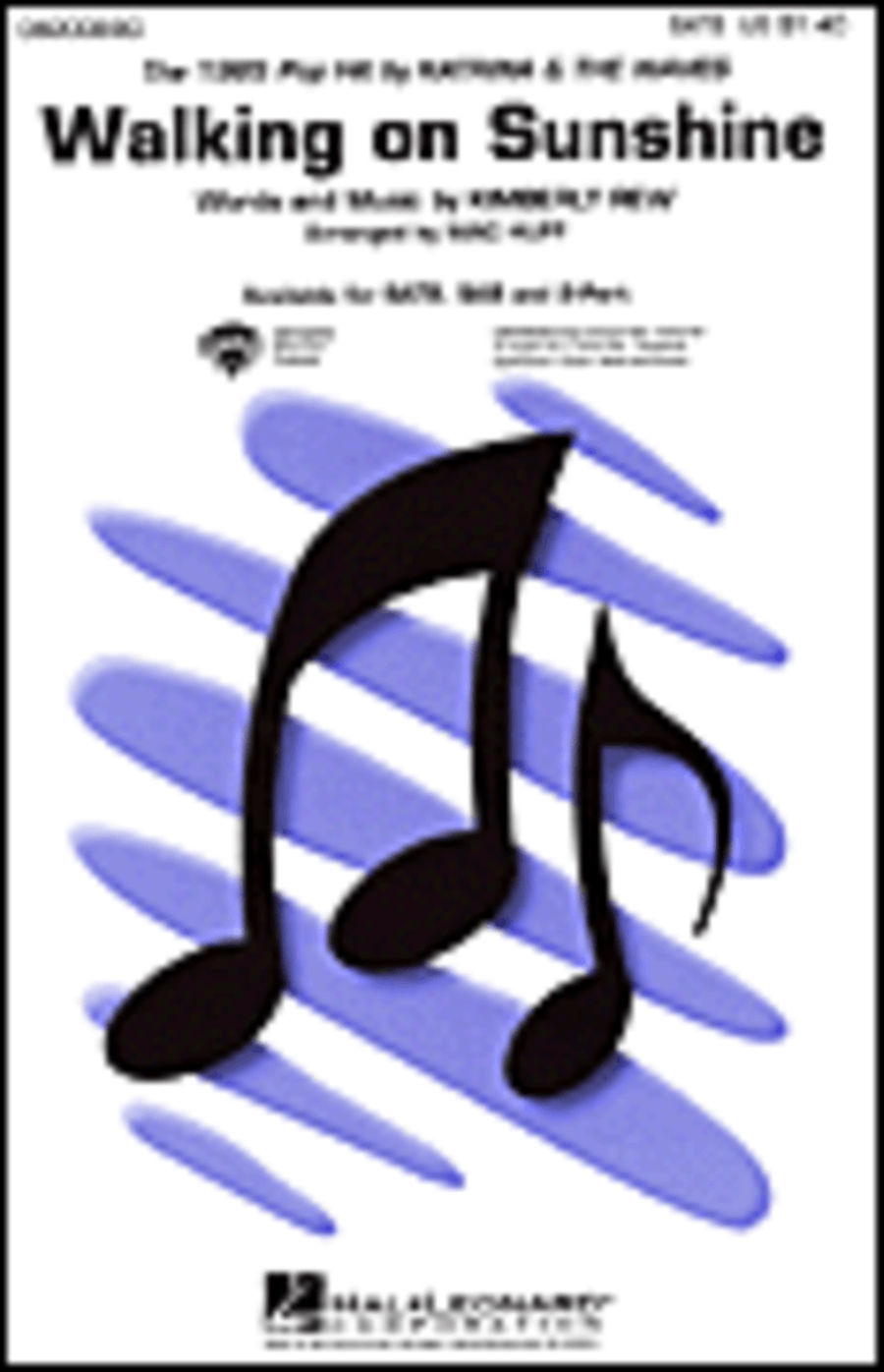Walking on Sunshine 3-Part scores gallery preview page 1