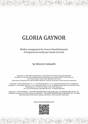 Book cover for Gloria Gaynor Medley