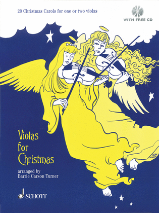 Book cover for Violas for Christmas