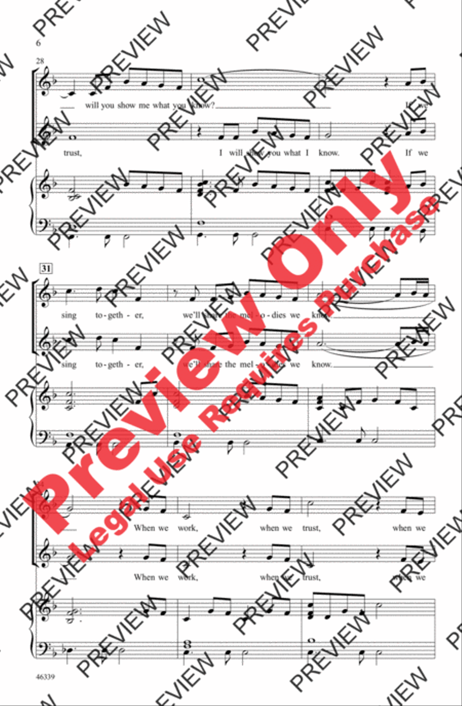 When We Sing 2-Part scores gallery preview page 5