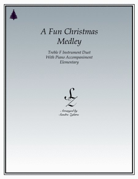 A Fun Christmas Medley (treble F instrument duet) image number null