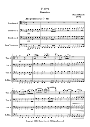 Flairs - Suite for Trombone Quartet
