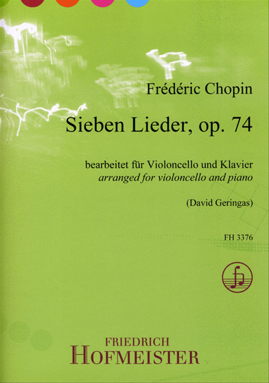 Lieder ohne Worte, op. 74 Piano scores gallery preview page 1