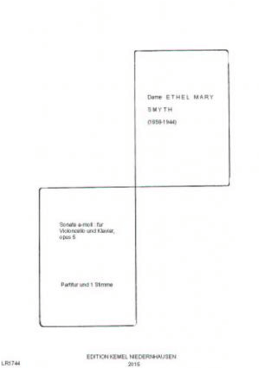 Sonate a-moll Piano Accompaniment scores gallery preview page 1