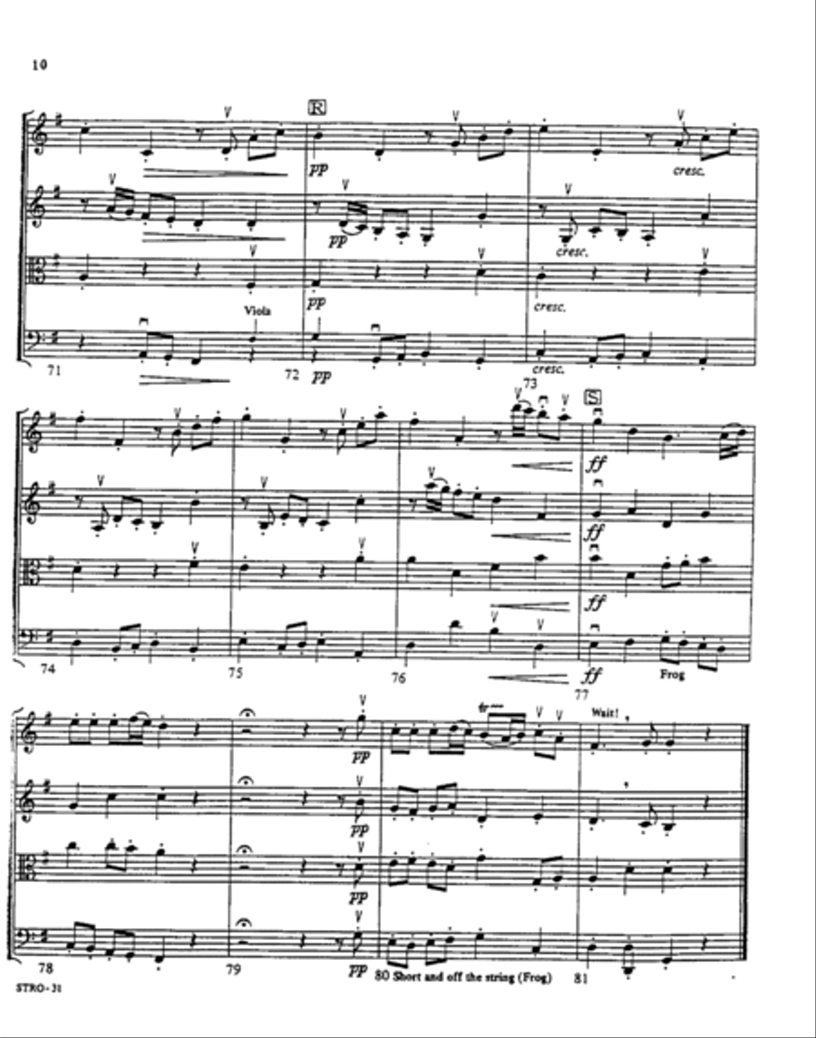 Concerto Grosso, Op. 6 No. 1 in G: Allegro Orchestra scores gallery preview page 9