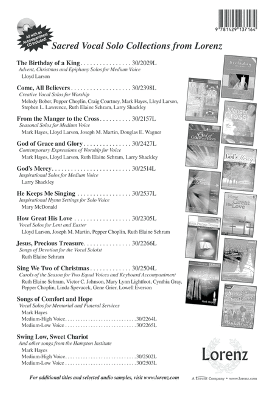 Song of Mary 4-Part scores gallery preview page 13