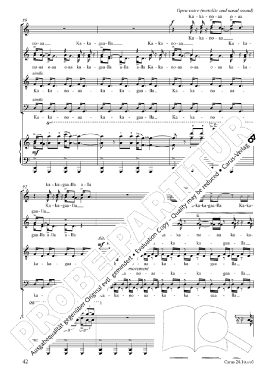 Water Water 4-Part scores gallery preview page 57