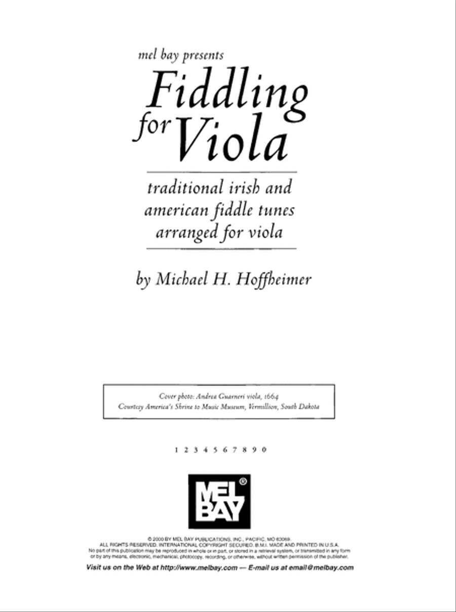 Fiddling for Viola Viola Solo scores gallery preview page 2