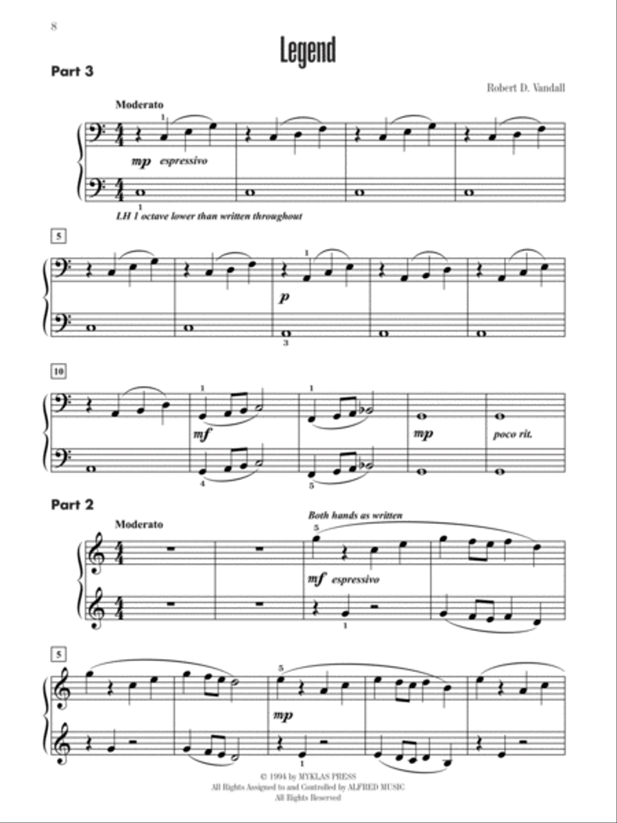 Contest Winners for Three, Book 4 Small Ensemble scores gallery preview page 4