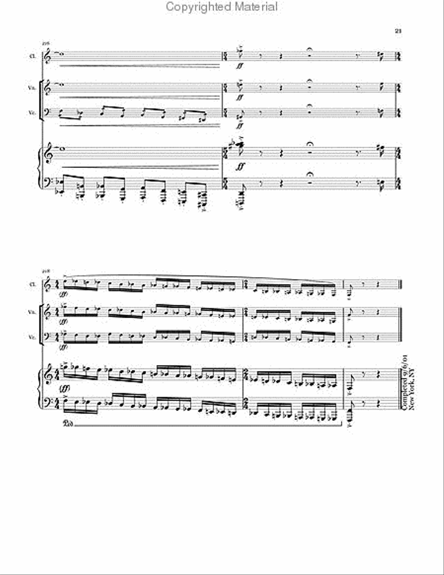 Buzz Buzz Chamber Music scores gallery preview page 13