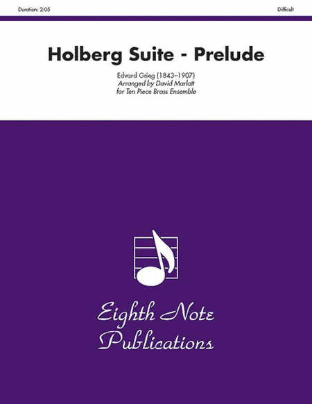 Edvard Grieg : Holberg Suite (Prelude)