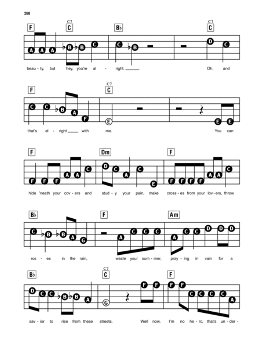 Thunder Road Electronic Keyboard scores gallery preview page 3