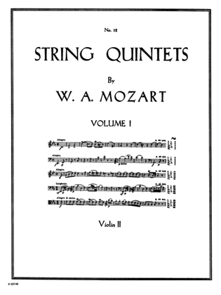String Quintets, K. 406, 515, 516, 593, 614: 2nd Violin