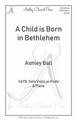 A child is born in Bethlehem