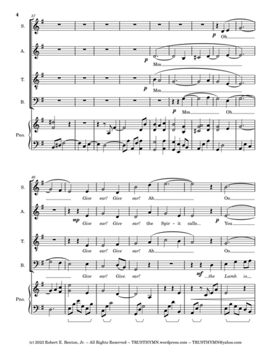 Rejoice, Rejoice and Clap Your Hands (arranged for SATB Choir) image number null