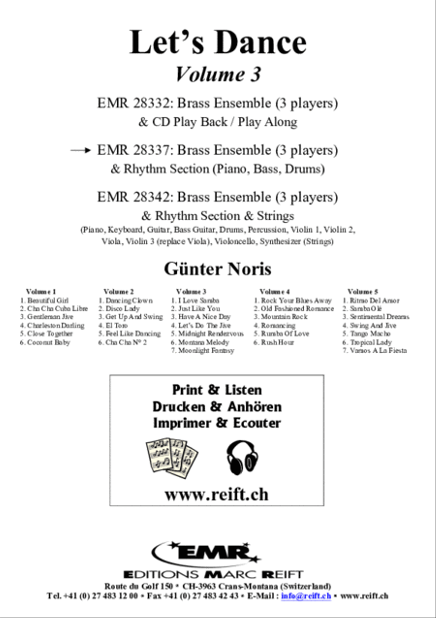 Let's Dance Volume 3 Let's Dance Volume 3 Piano scores gallery preview page 2