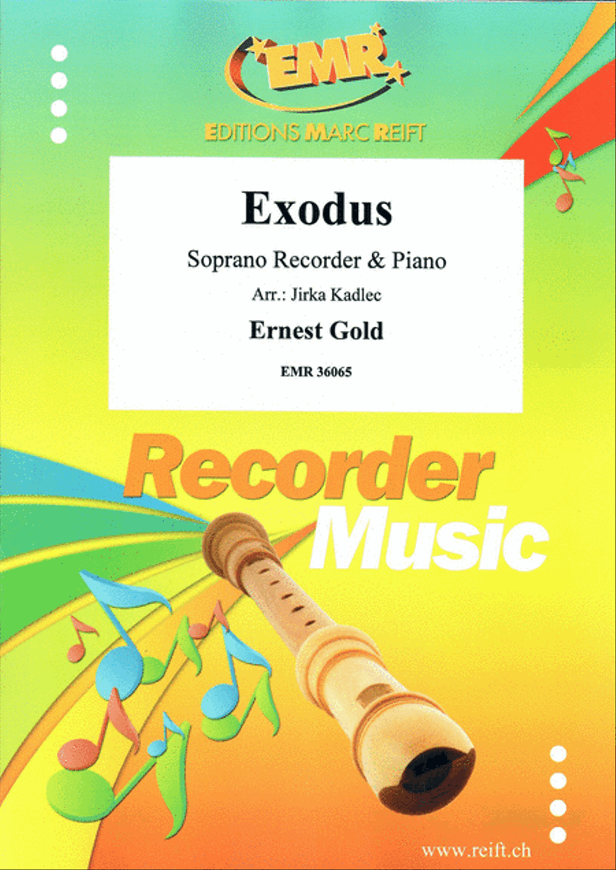 Exodus Exodus Soprano Recorder scores gallery preview page 1