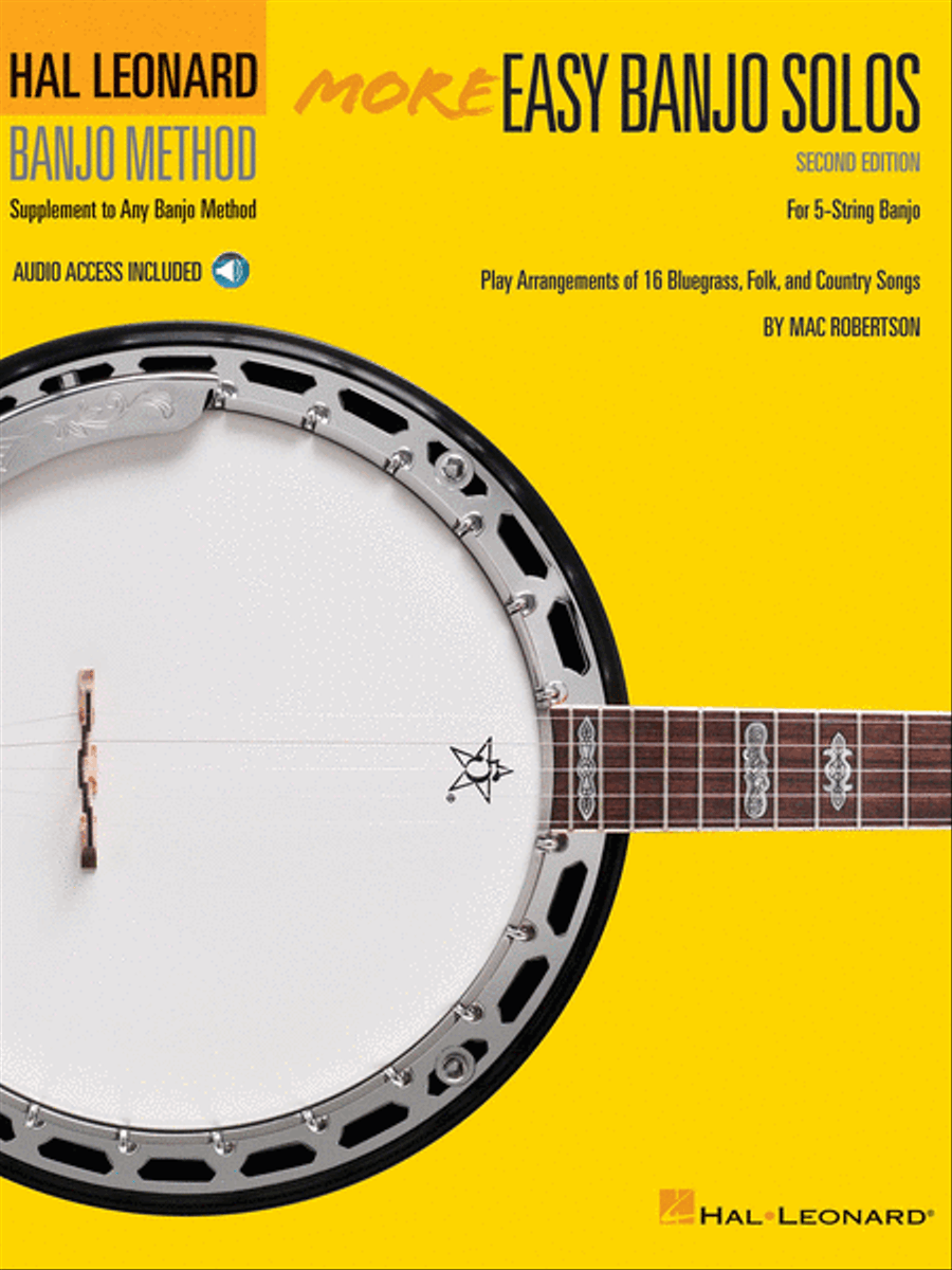 More Easy Banjo Solos - 2nd Edition Acoustic Guitar scores gallery preview page 1