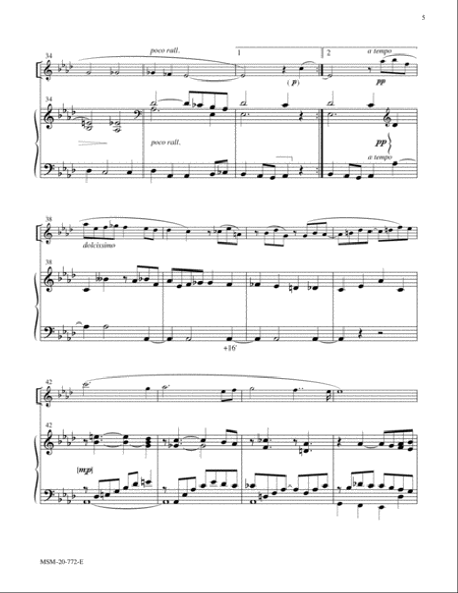 Aria Aria Clarinet scores gallery preview page 5