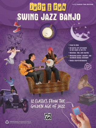 Book cover for Just for Fun -- Swing Jazz Banjo
