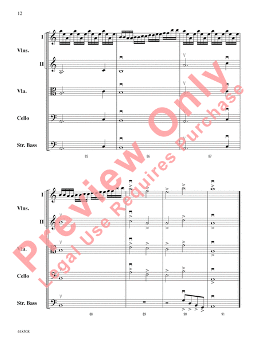Lost Horizon String Orchestra scores gallery preview page 13