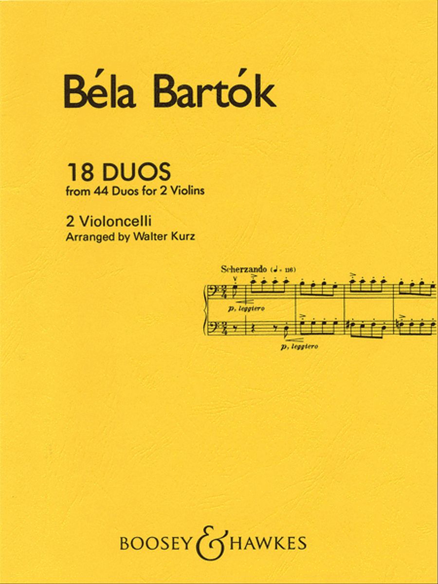 18 Duos String Duet scores gallery preview page 1