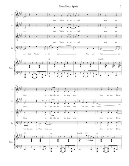 Most Holy Spirit (SATB) image number null