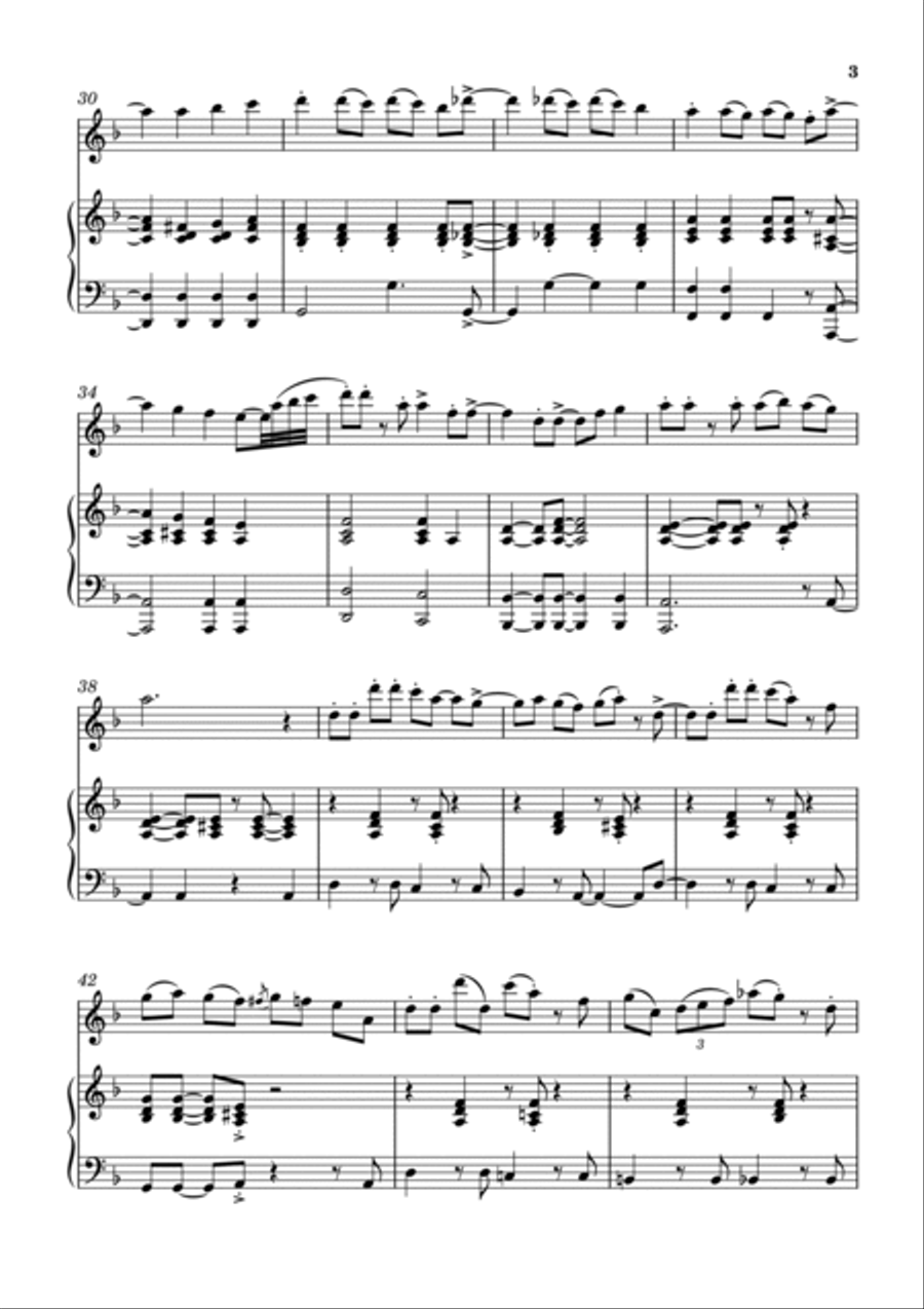 Razzle Dazzle! Flute Solo scores gallery preview page 3
