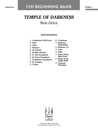 Temple of Darkness: Score