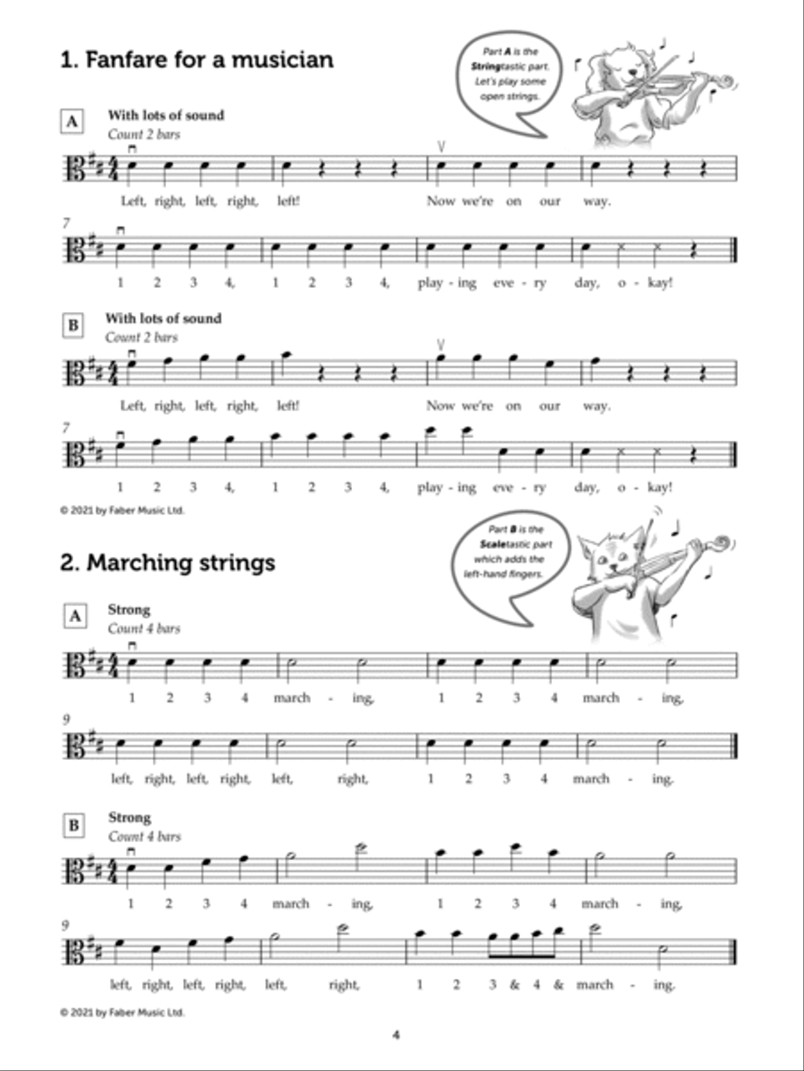 Stringtastic Beginners -- Viola Viola scores gallery preview page 2