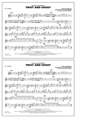 Twist and Shout - Bb Clarinet
