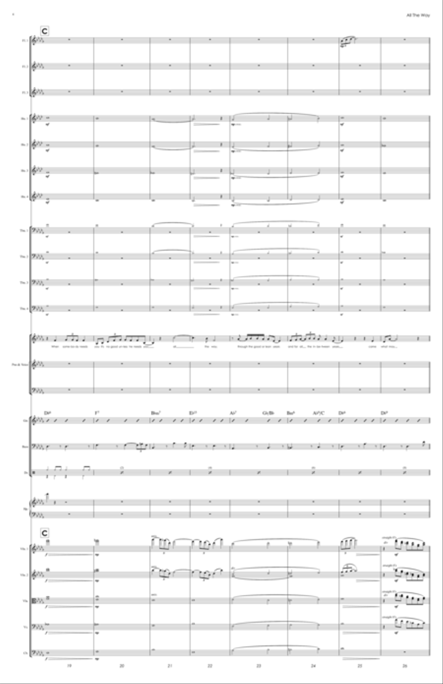All The Way Full Orchestra scores gallery preview page 4