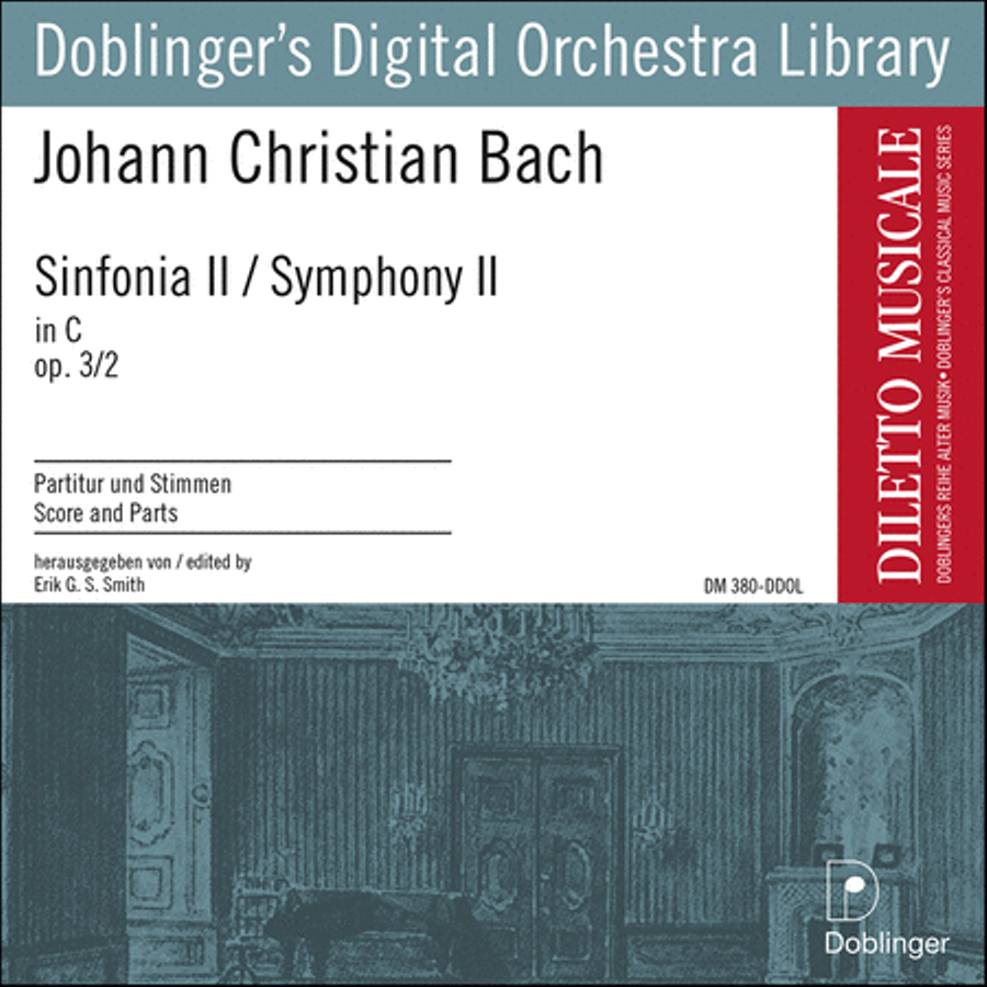 Sinfonia II C-Dur Sinfonia II C-Dur Orchestra scores gallery preview page 1