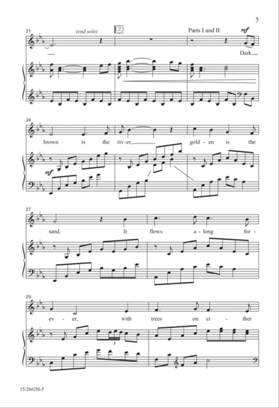 Where Go the Boats? 2-Part scores gallery preview page 6