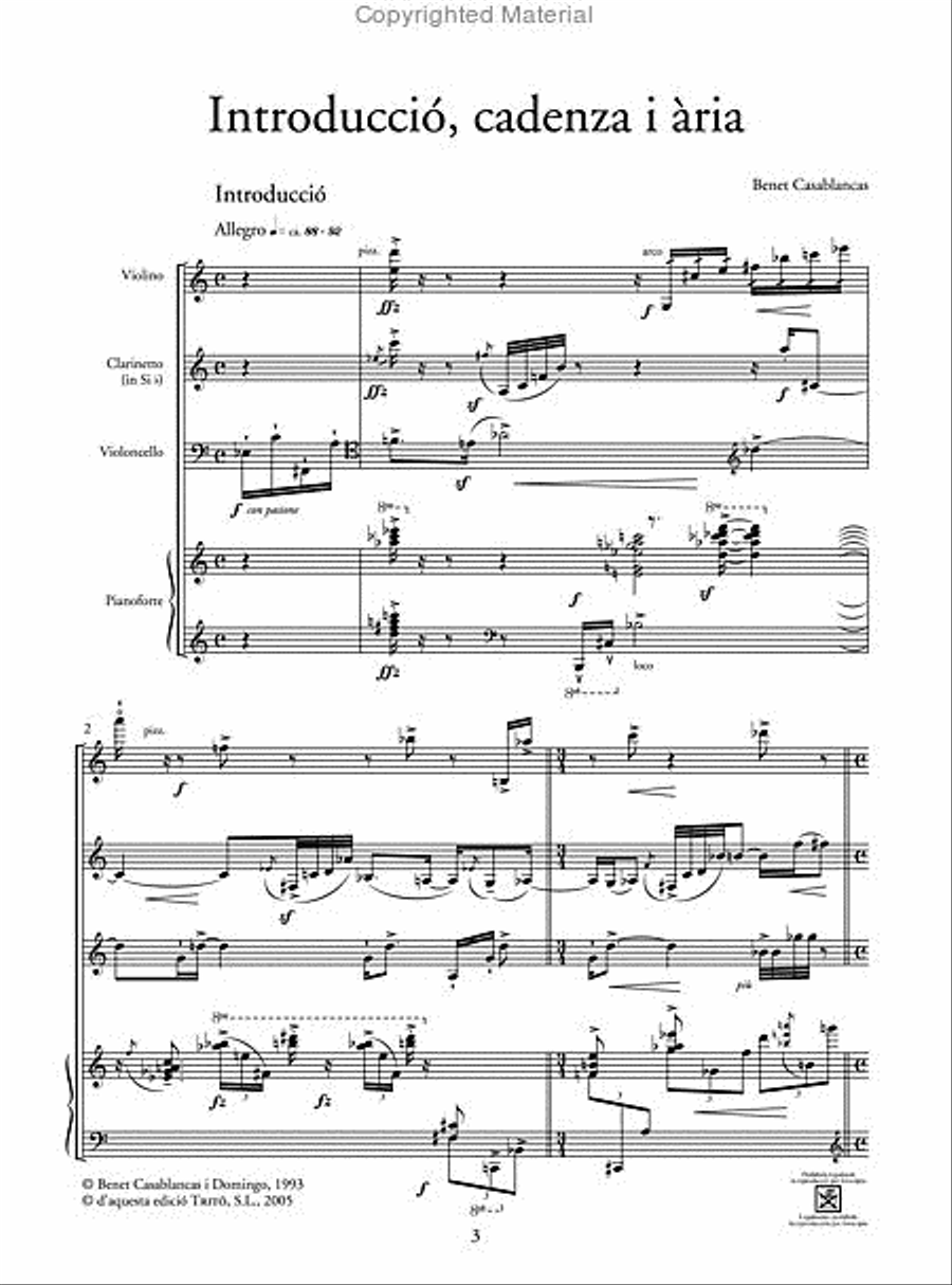 Introducció, cadenza i ària School and Community scores gallery preview page 2