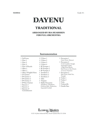 Book cover for Dayenu