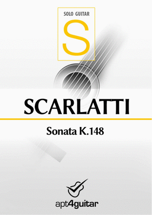 Book cover for Sonata K.148
