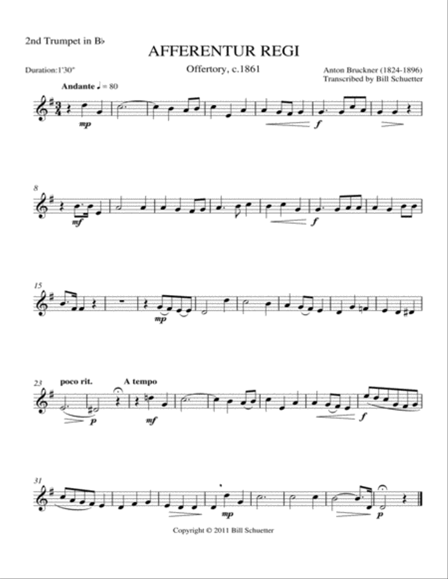 Afferentur Regi Afferentur Regi Brass Quintet scores gallery preview page 4