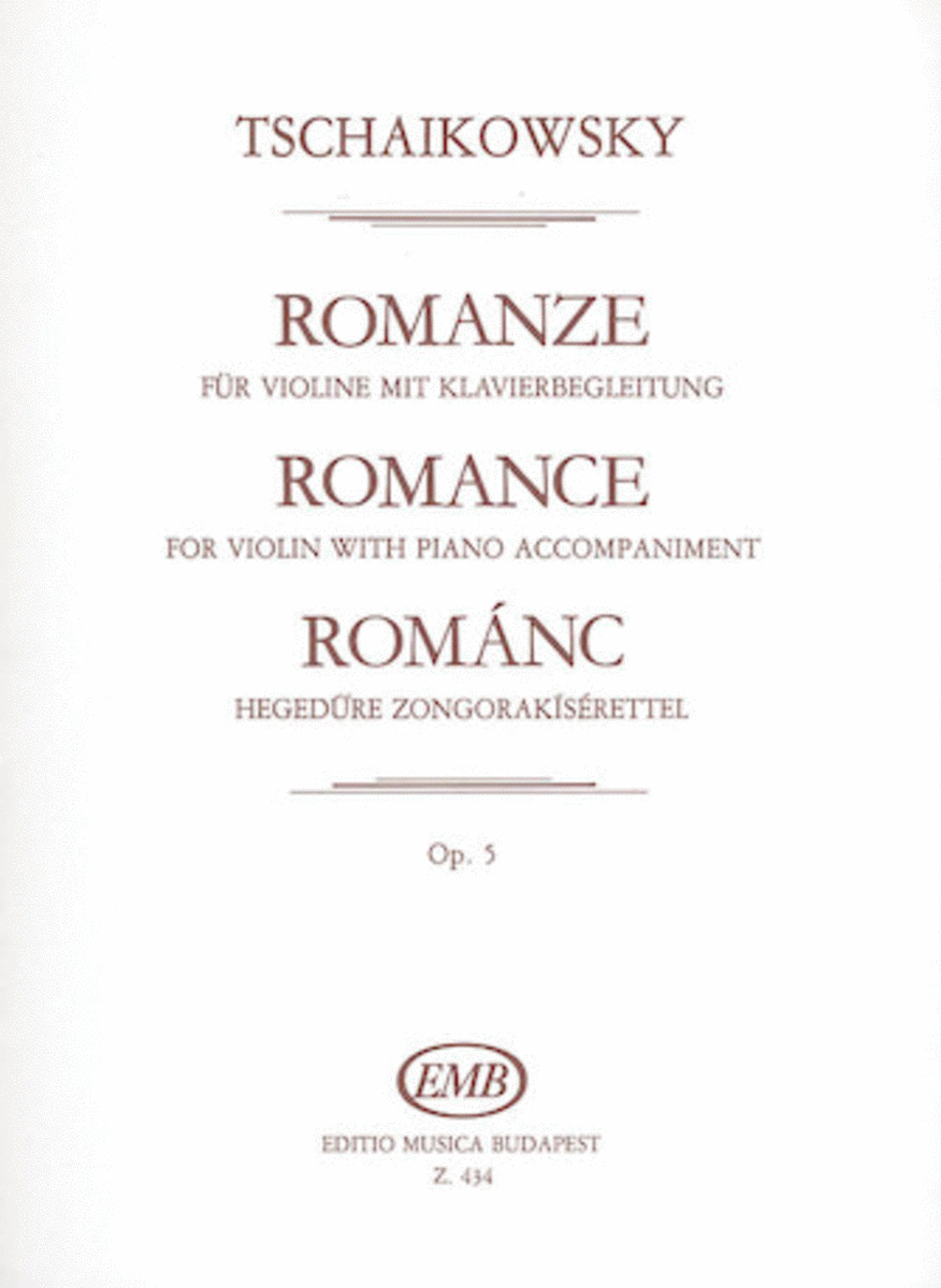 Romance, Op. 5