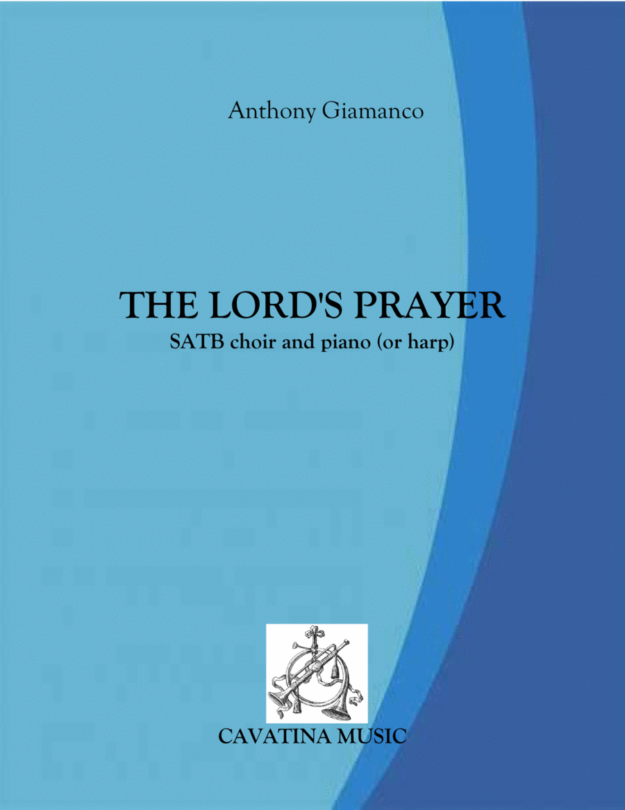 THE LORD'S PRAYER (SATB choir and piano or harp) image number null