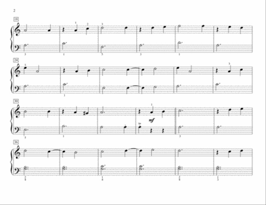 He's A Pirate (from Pirates Of The Caribbean: The Curse of the Black Pearl, arr. Christopher Hussey) Piano scores gallery preview page 2