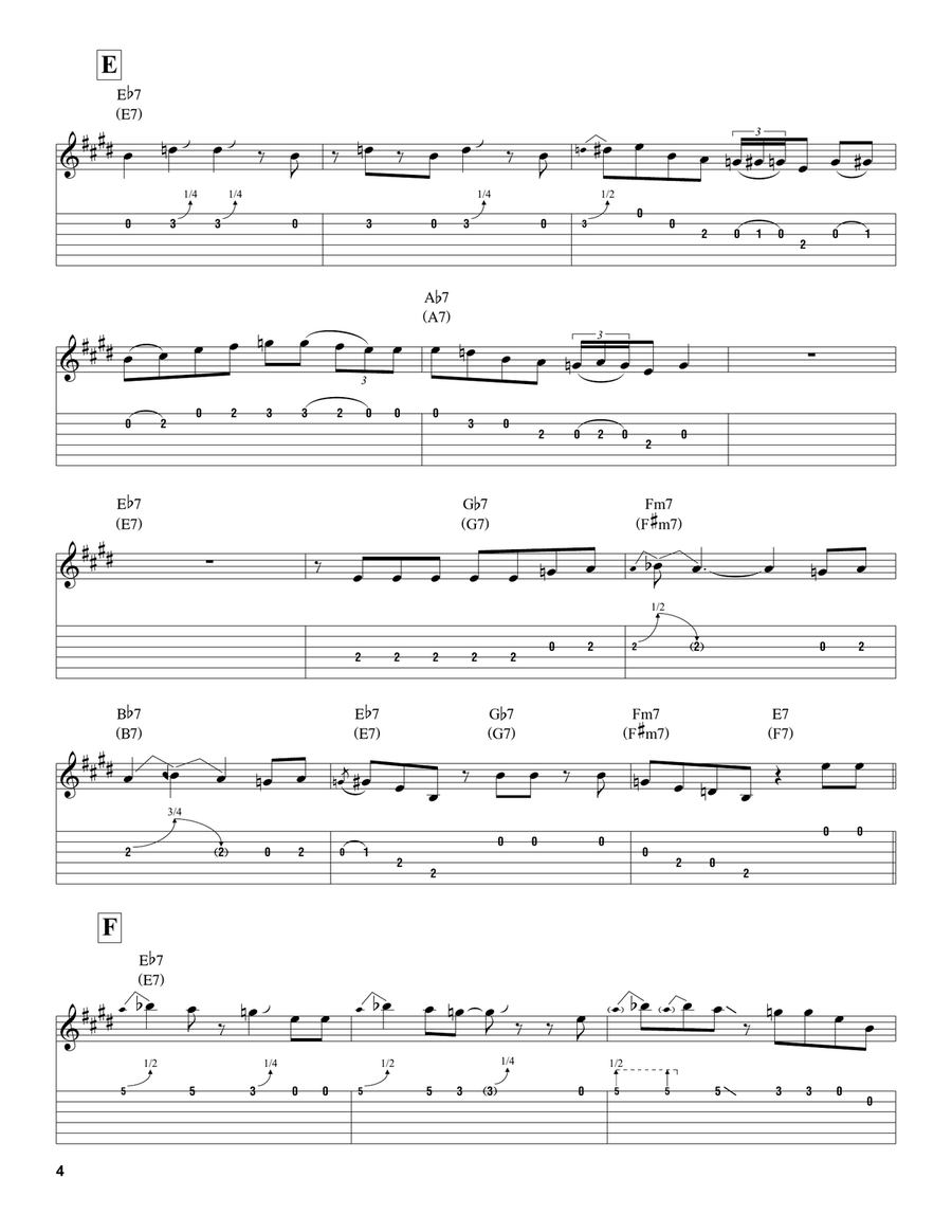 Okie Dokie Stomp Acoustic Guitar scores gallery preview page 4