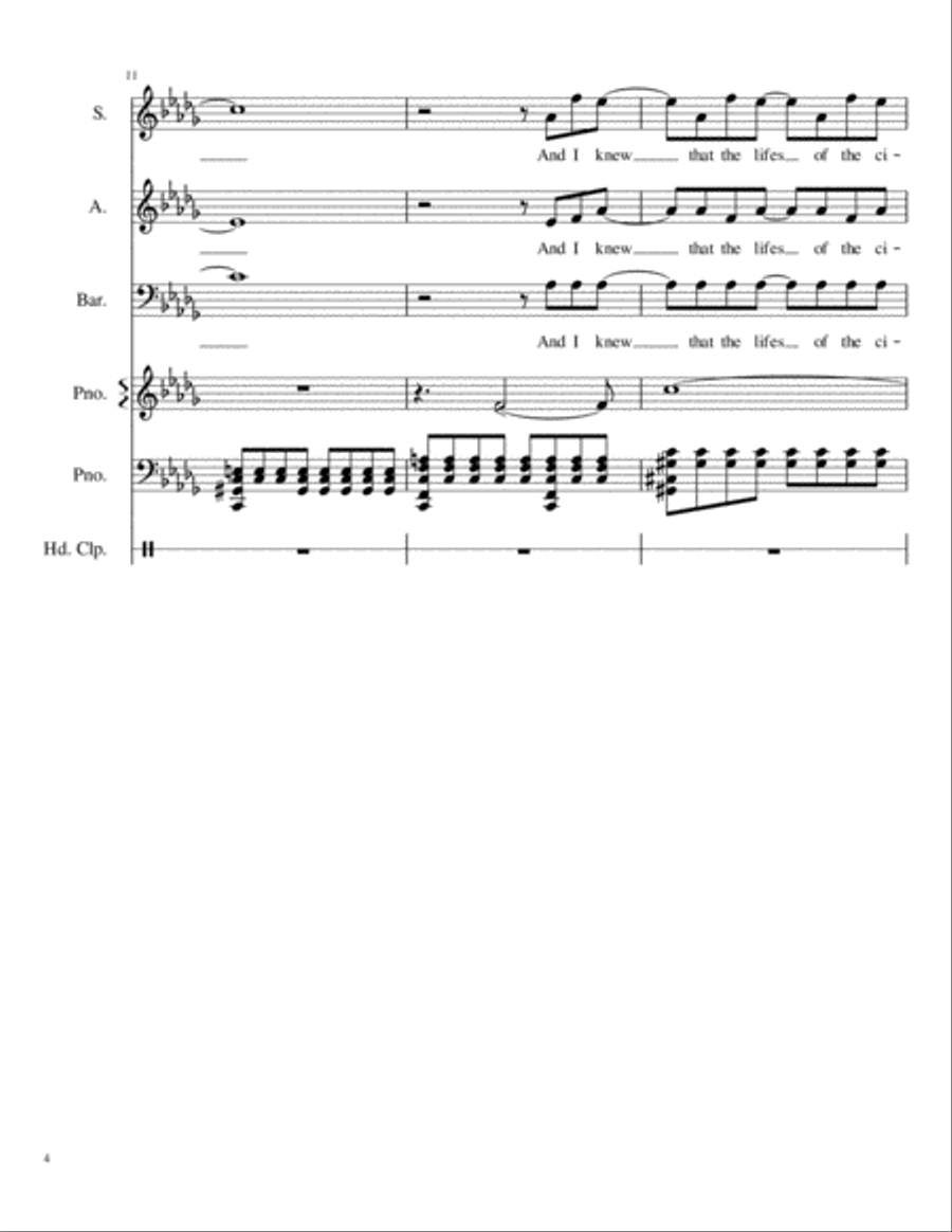 Golden SAB 3-Part scores gallery preview page 4