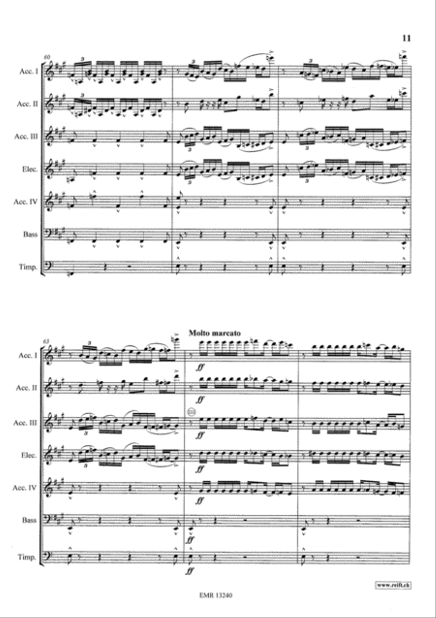 Rhapsody in Blue Accordion scores gallery preview page 11