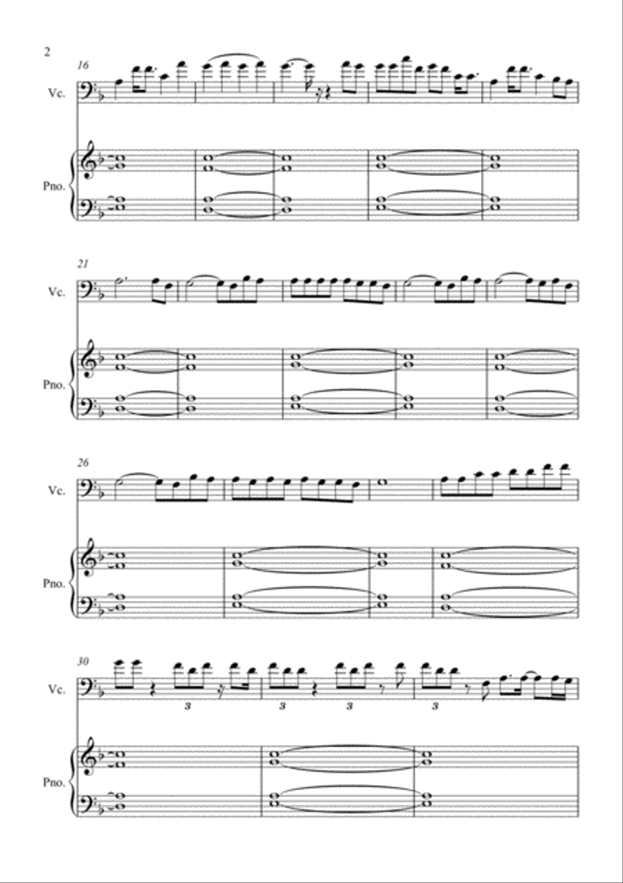 Yummy Piano scores gallery preview page 2