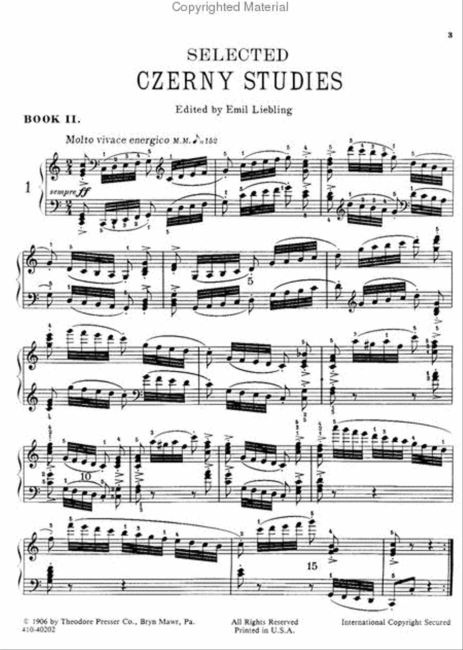 Selected Czerny Studies, Book 2 Chamber Music scores gallery preview page 2