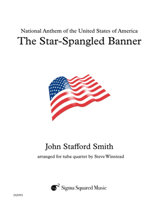 Book cover for The Star-Spangled Banner for Tuba Quartet