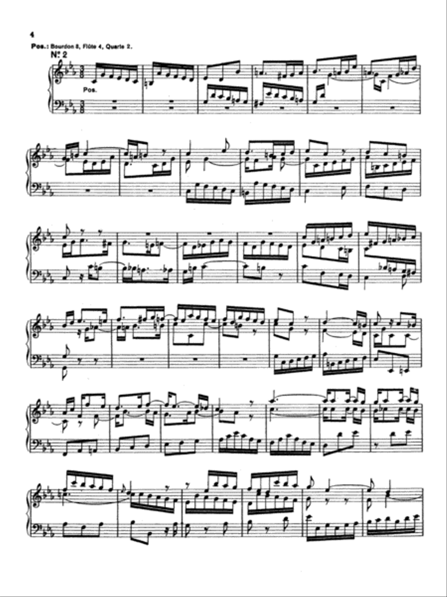 Bach: Eight Fugues without Pedal Organ scores gallery preview page 1